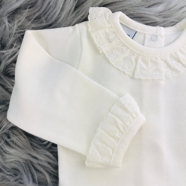 Frilly discount baby vest