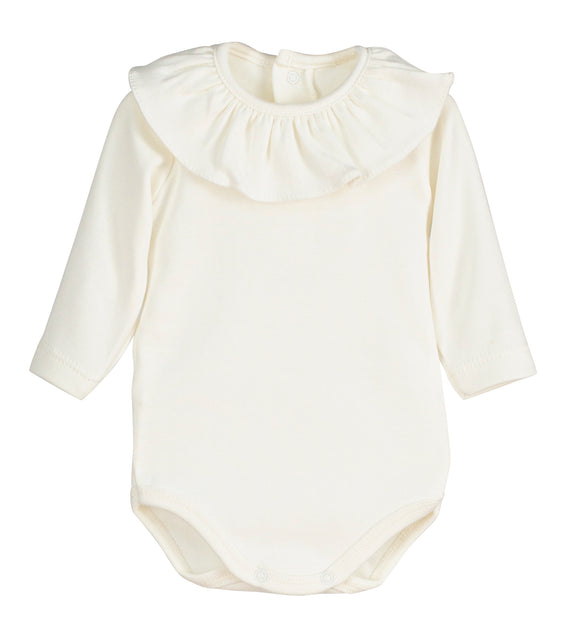 Long sleeve collared bodysuit hot sale baby