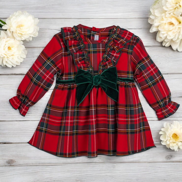 Red & Green tartan Dress