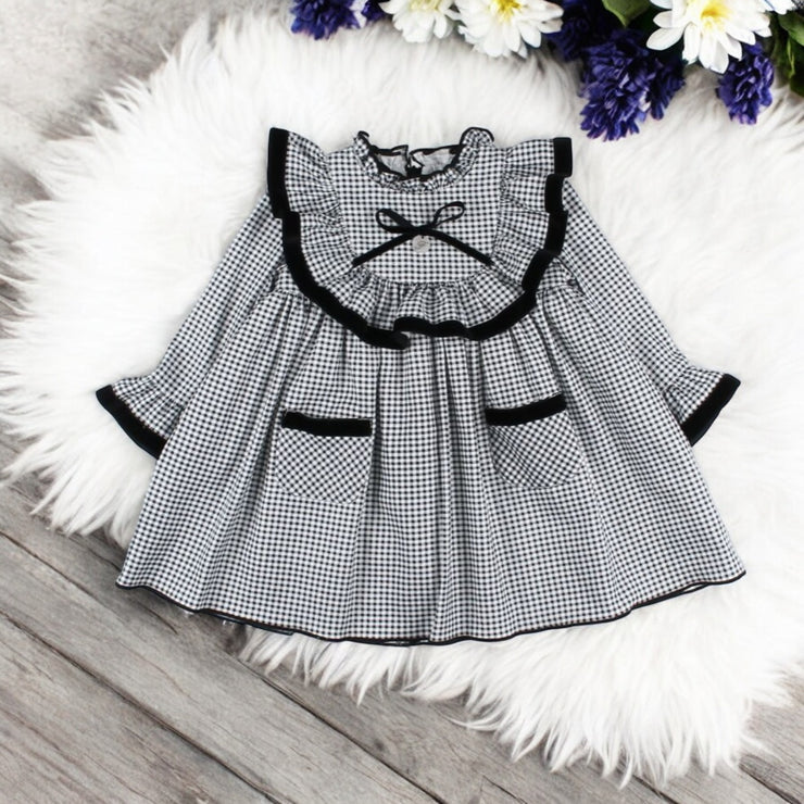 Black & White Gingham Dress