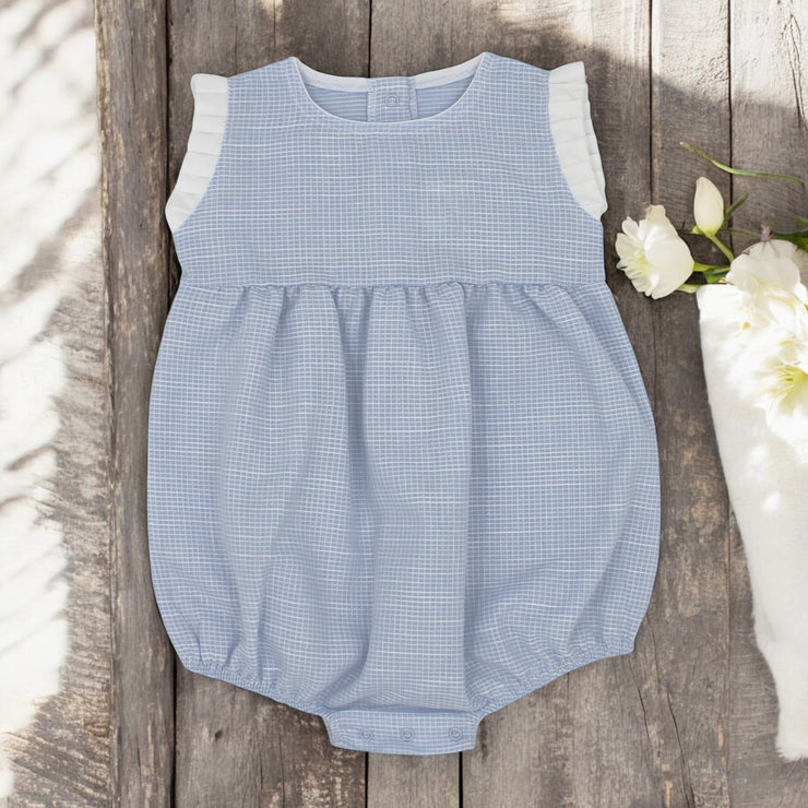 Rapife Blue & White Romper