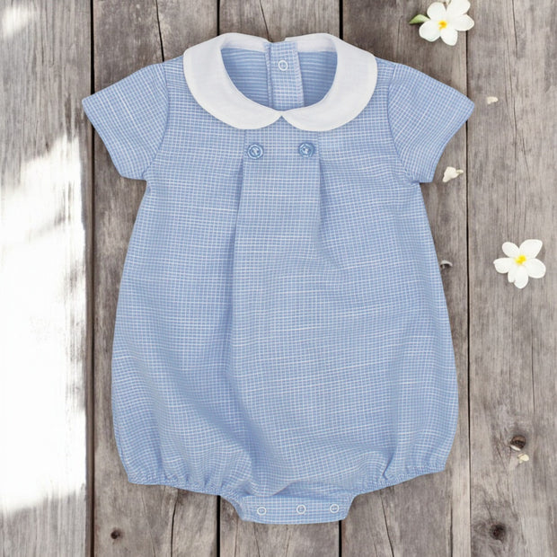 Rapife Blue & White Romper front