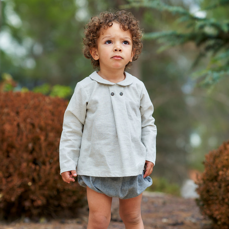 Light Grey Shirt & Jam Pants