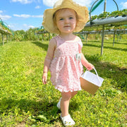 Pink Gingham Oregano Top & Bloomers