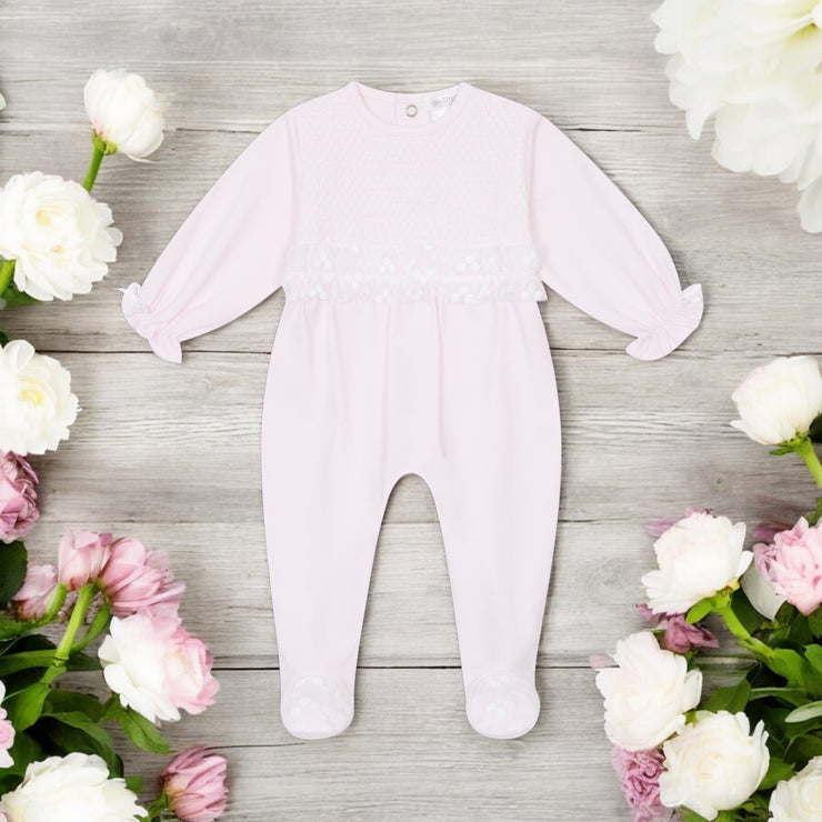 Pink Clara Sleepsuit