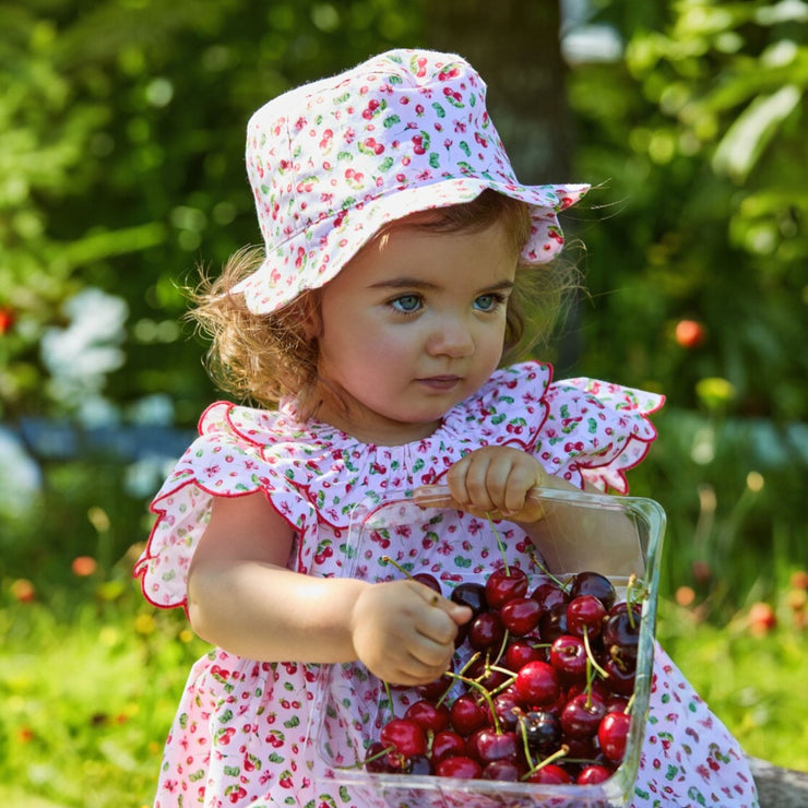 Deolinda Cherry Print Dress