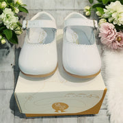 White Patent Mary Jane Shoes