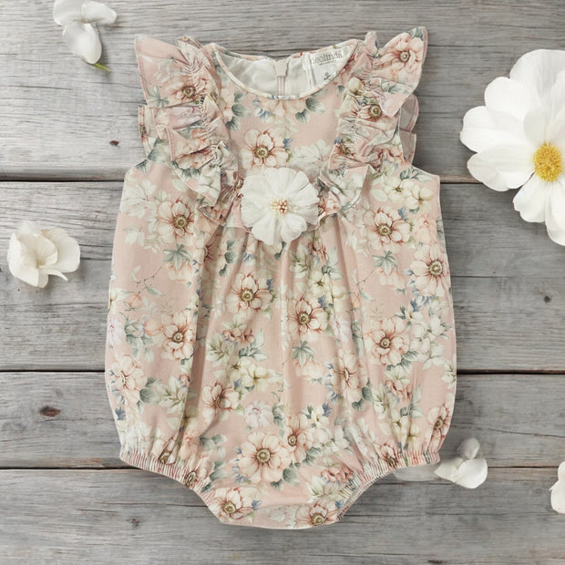 Deolinda Vintage Floral Romper