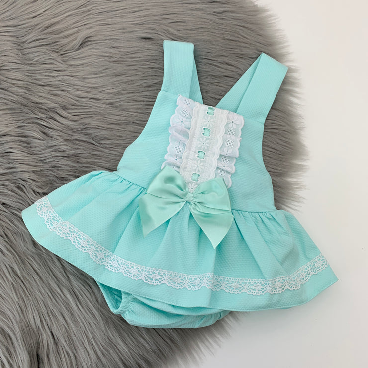 Spearmint Green Romper 