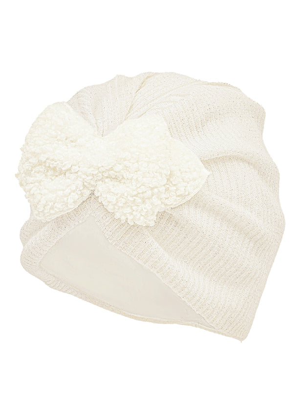 Ivory Knitted Turban