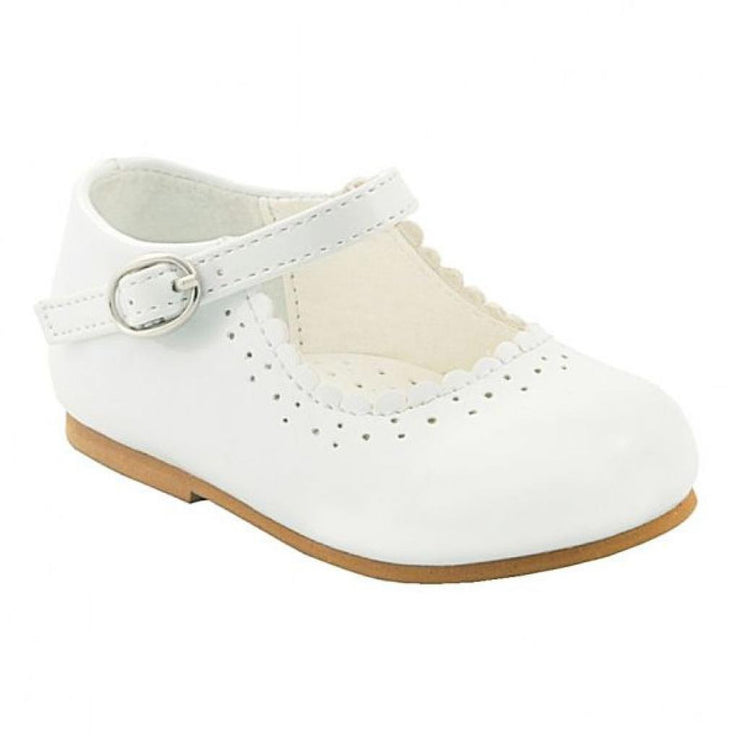 White Spanish Style 'Emma' Shoes