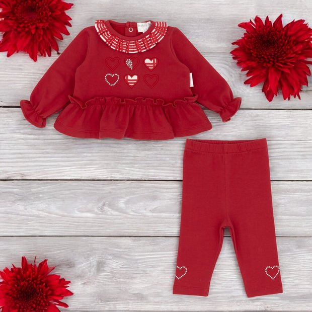 "Angel" Red Top & Legging Set