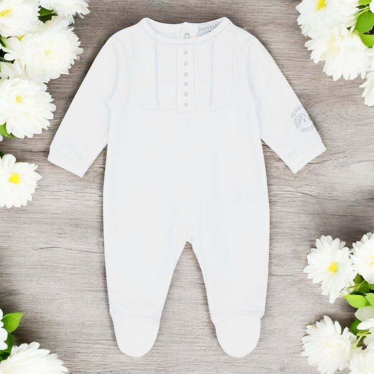 White Asher Sleepsuit