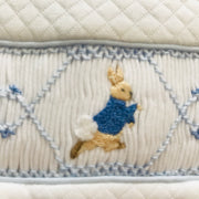 Single Peter Rabbit Smocked Quilted Footsie Close